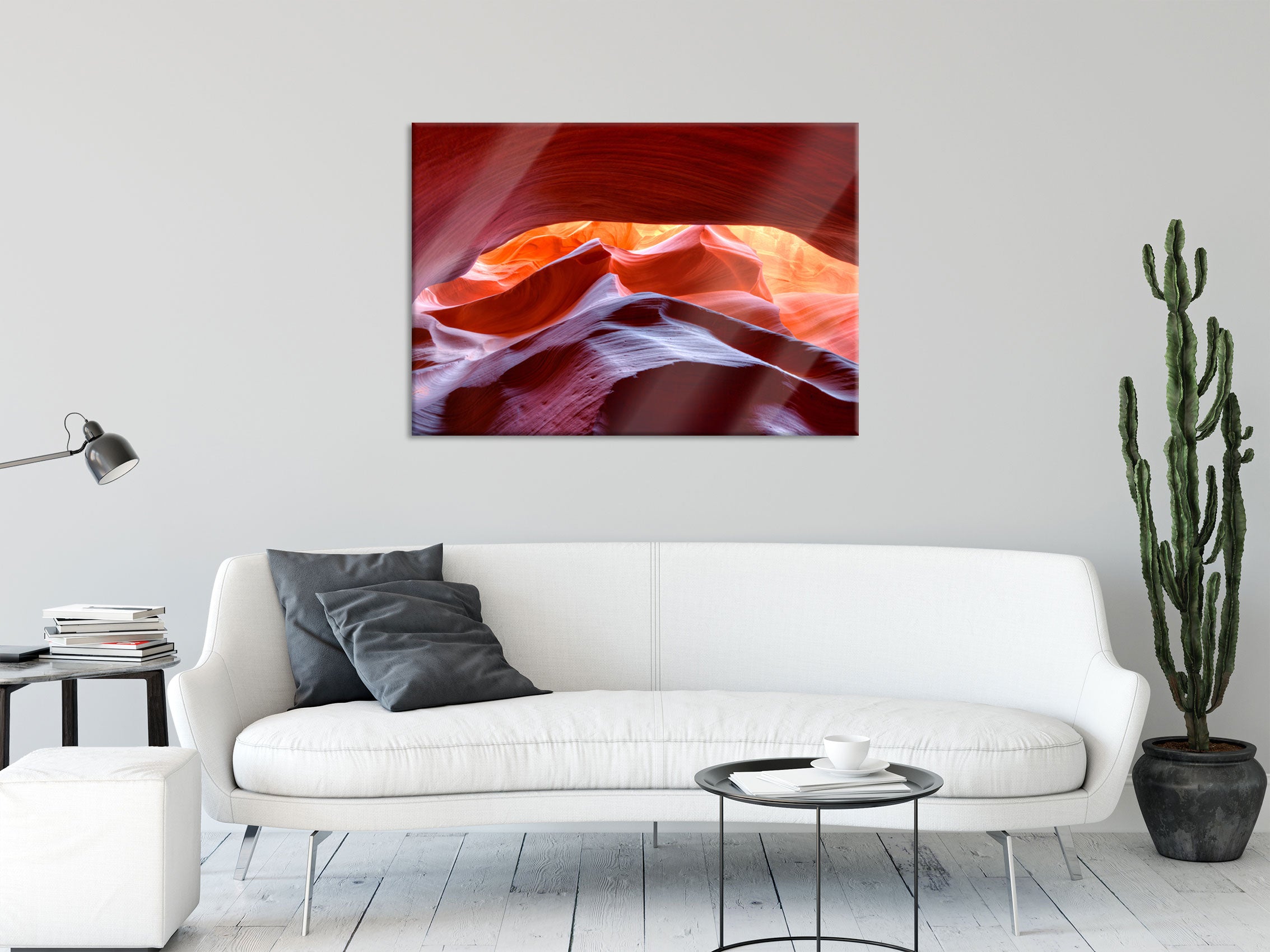 Antelope Canyon Arizona, Glasbild