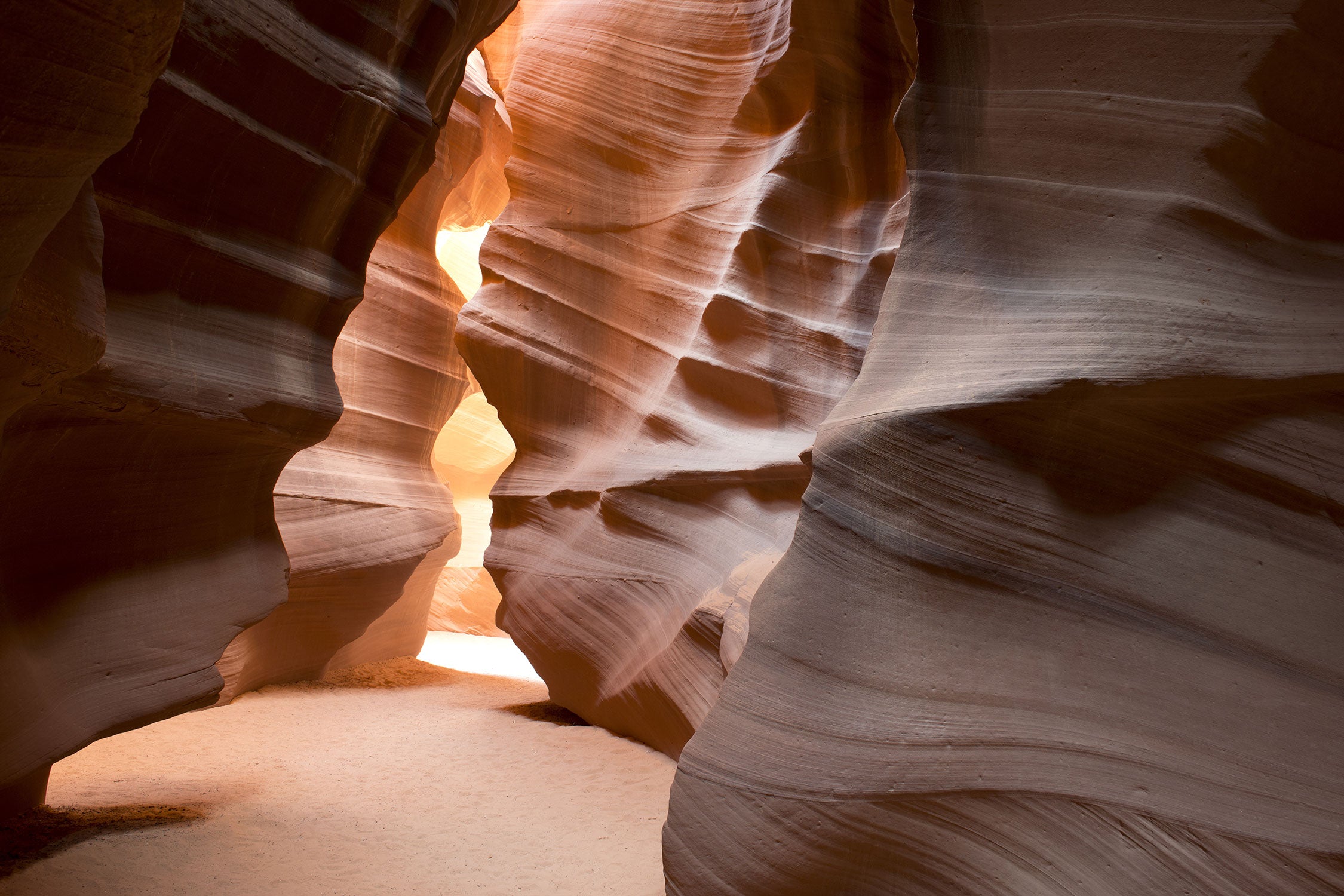 Antelope Canyon Arizona, Glasbild