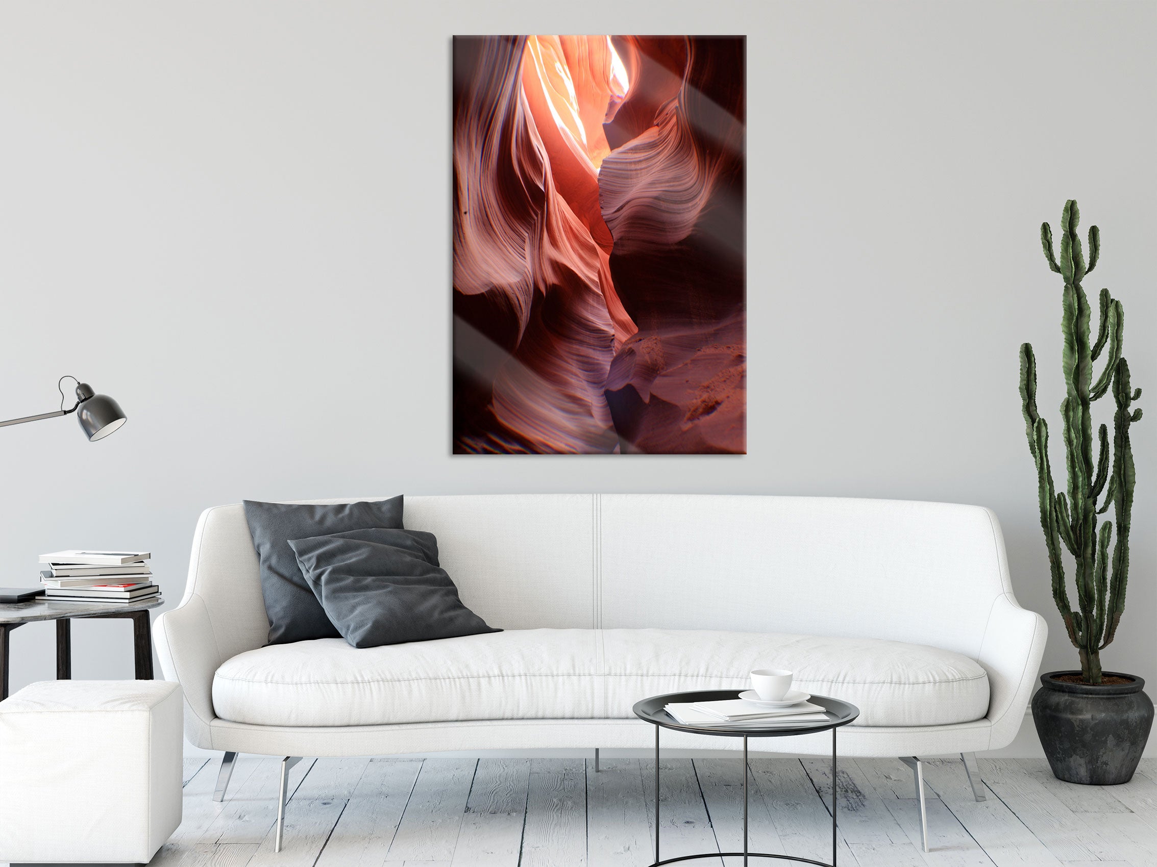 Antelope Canyon Arizona, Glasbild