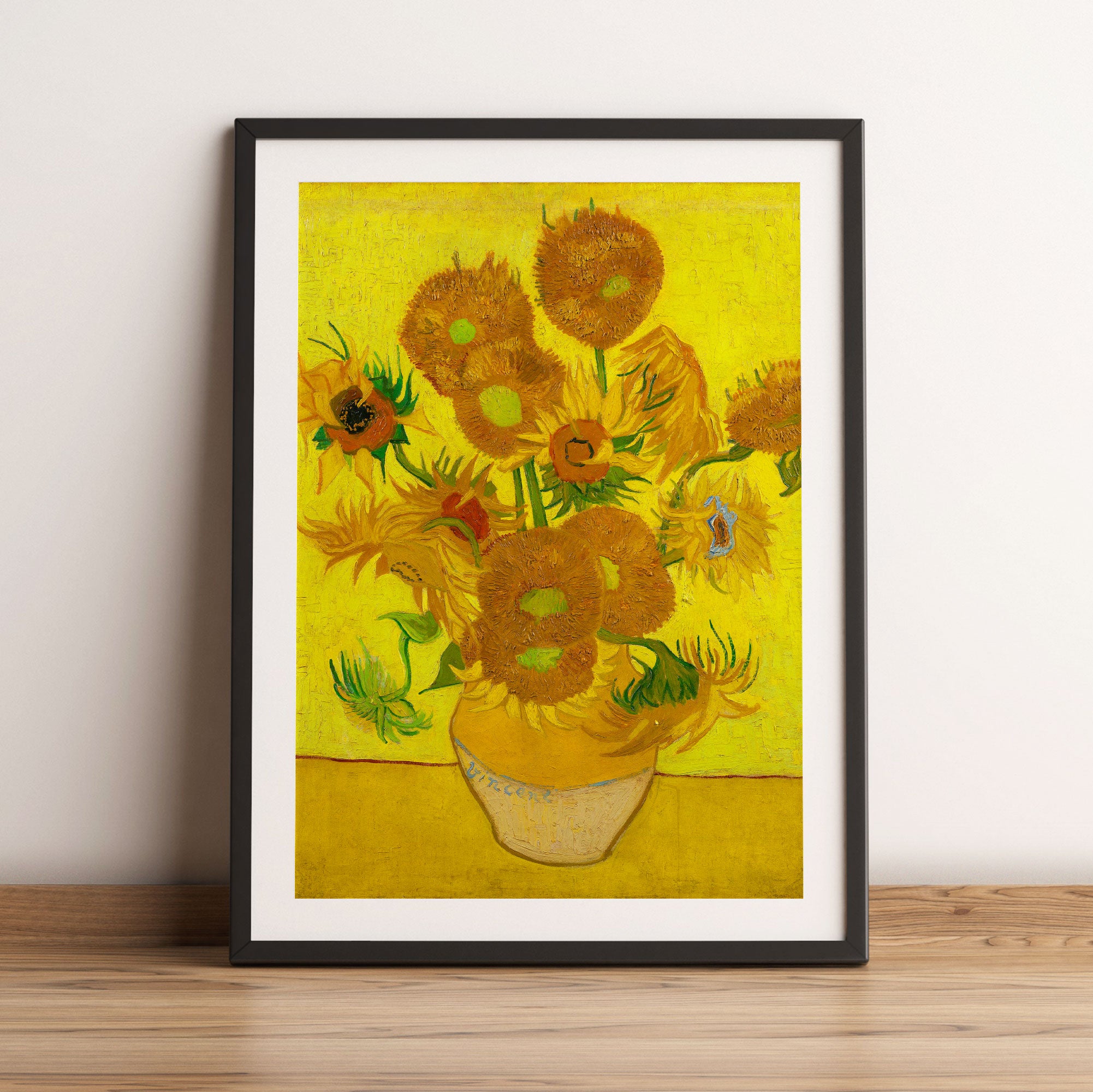 Vincent Van Gogh - Sonnenblumen II, Gerahmtes Bild