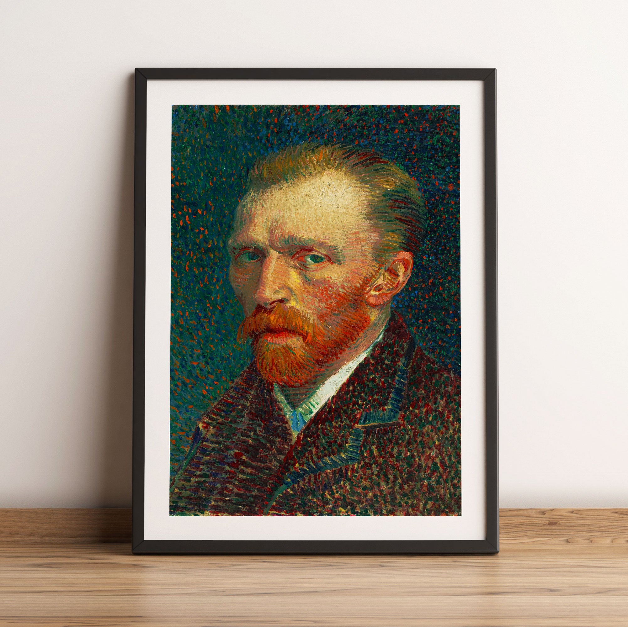 Vincent Van Gogh - Selbstbildnis , Gerahmtes Bild