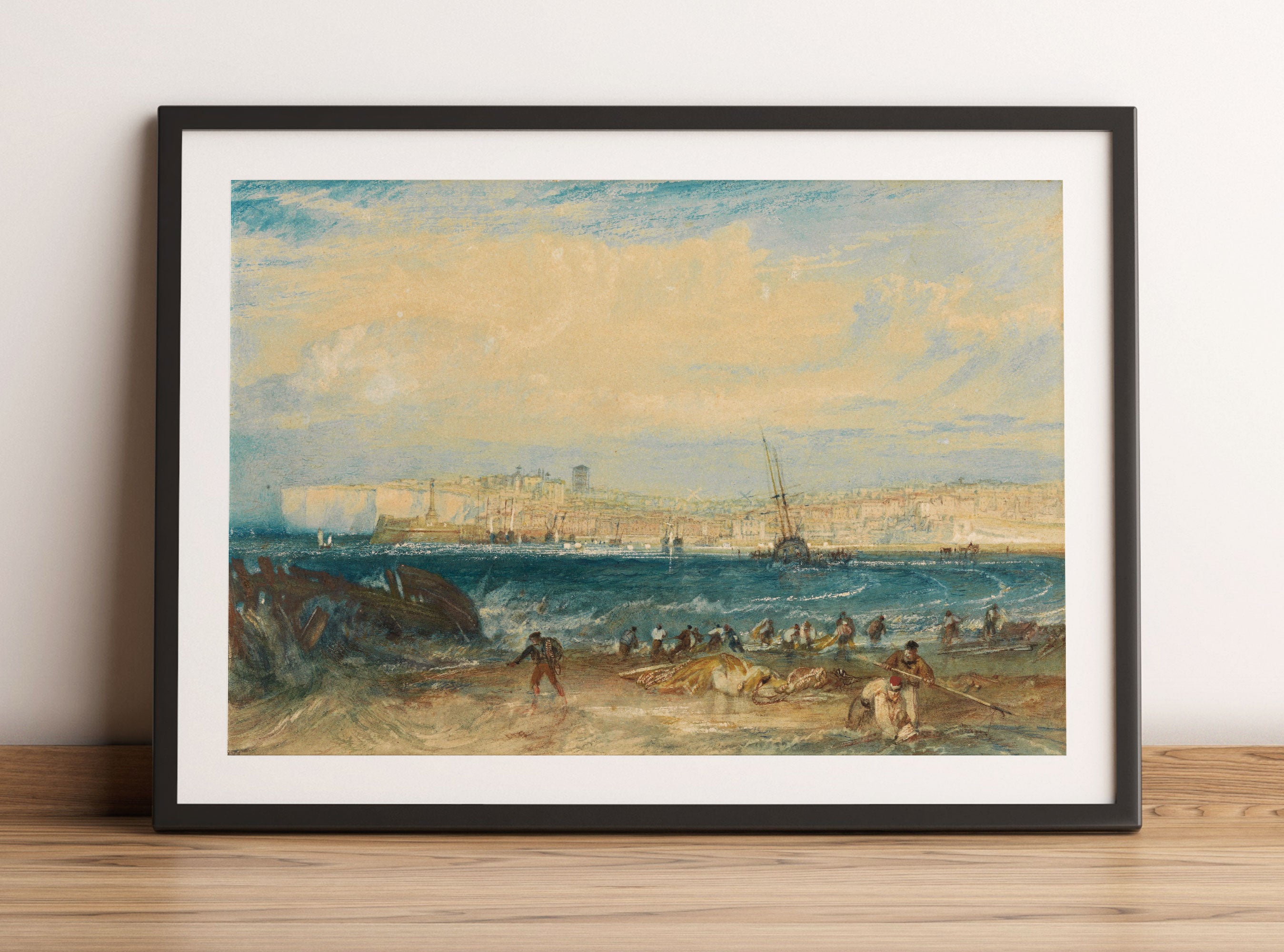 William Turner - Margate , Gerahmtes Bild