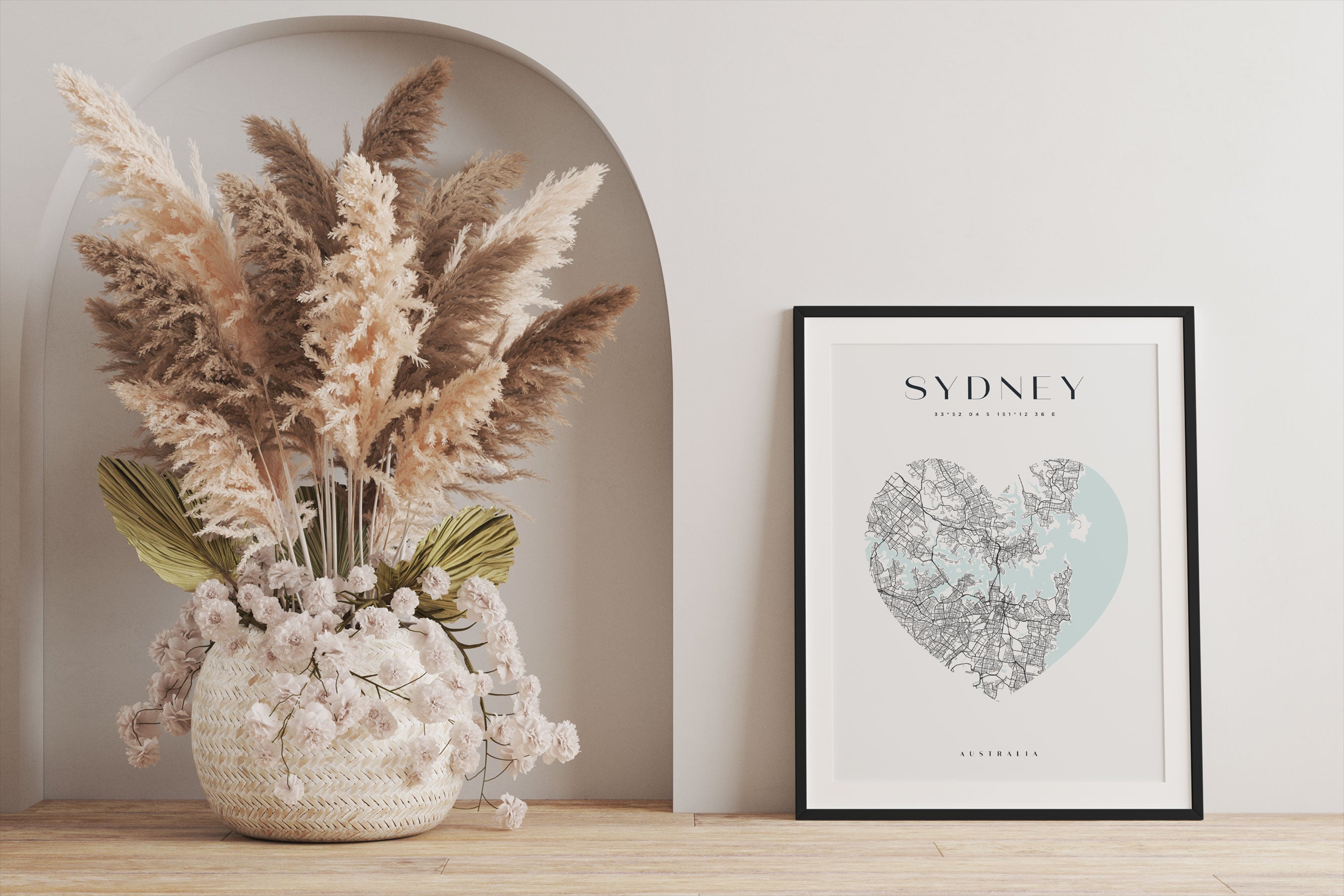 Lieblings Stadt  - Sydney, Gerahmtes Bild