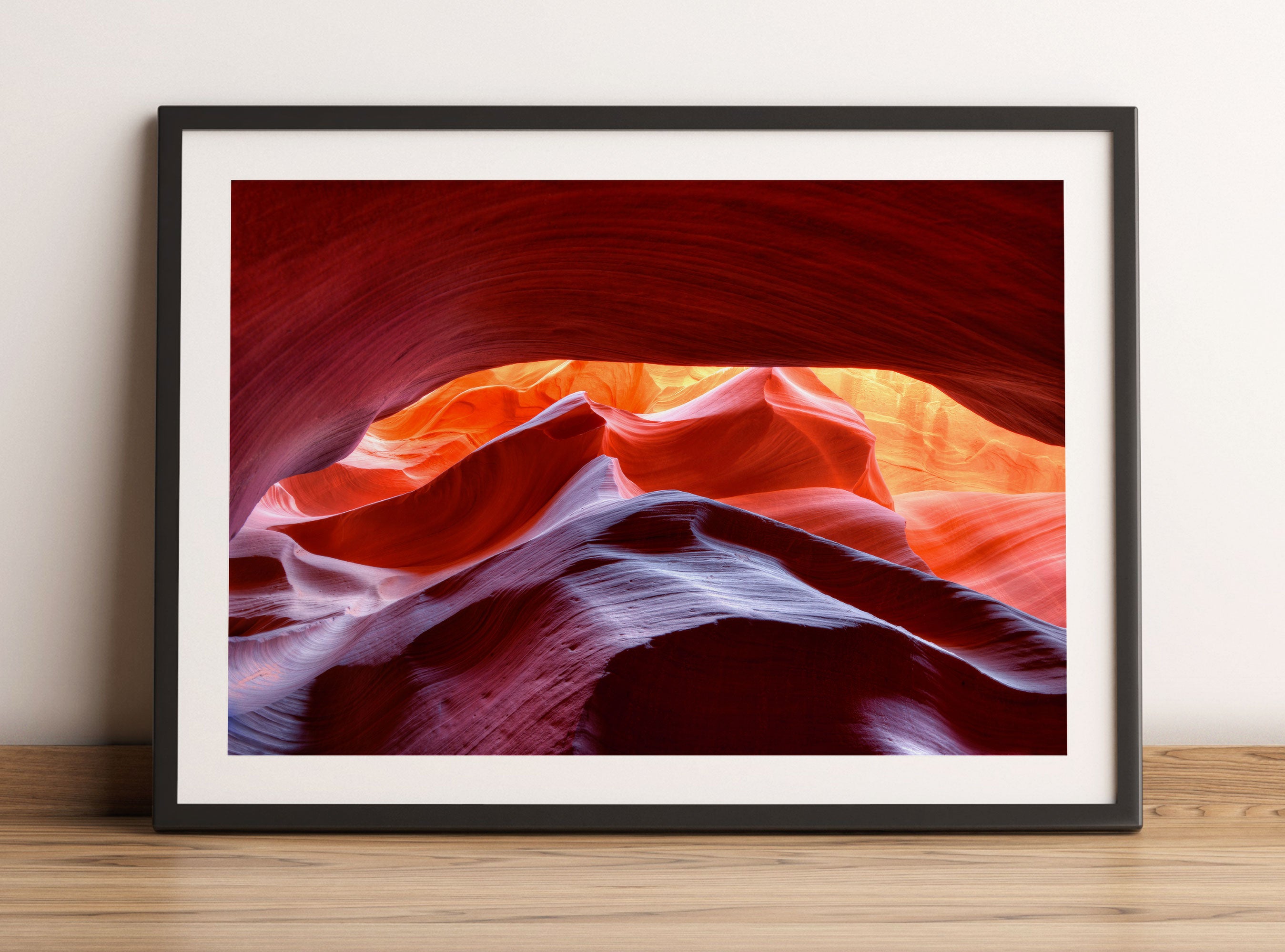 Antelope Canyon Arizona, Gerahmtes Bild