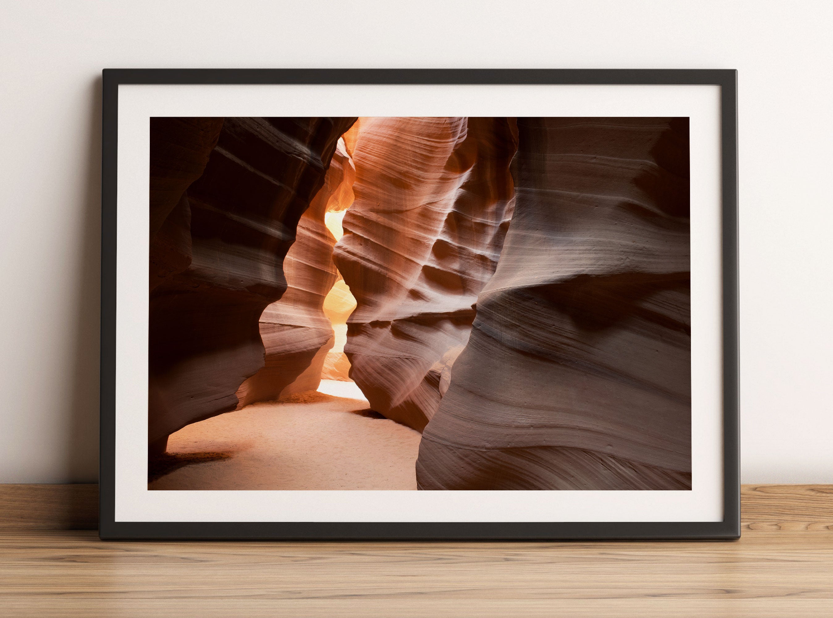 Antelope Canyon Arizona, Gerahmtes Bild