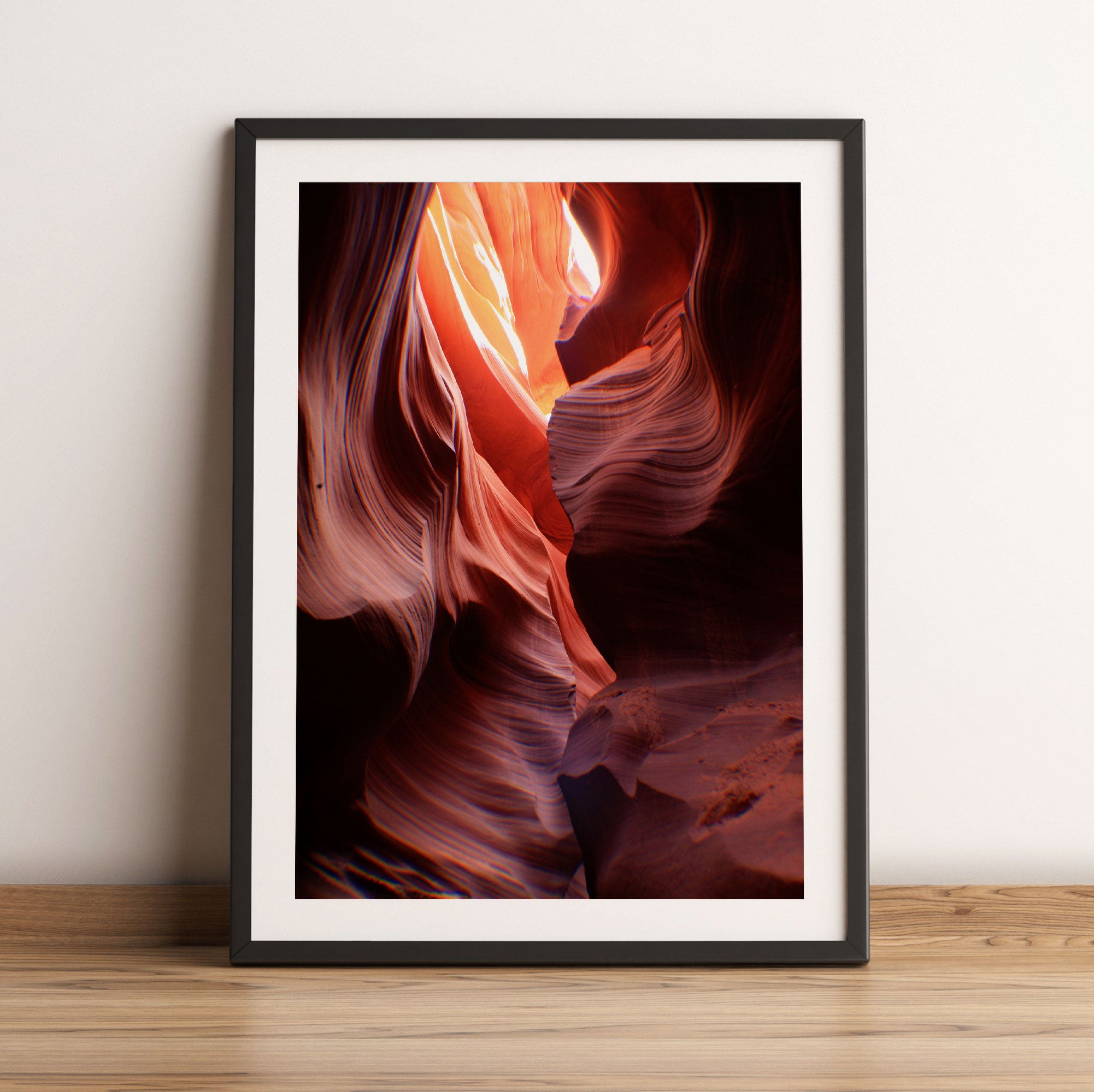 Antelope Canyon Arizona, Gerahmtes Bild